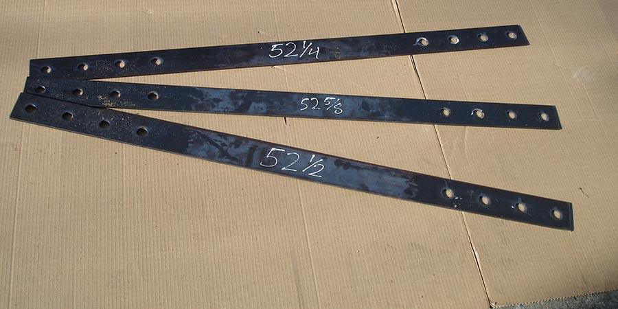 Custom structural Heavy Duty steel straps